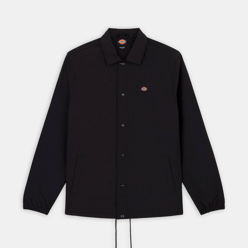 Dickies - Oakport Coach Jacket - Black - Headz Up 