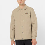Dickies - Oakport Coach Jacket - Khaki - Headz Up 