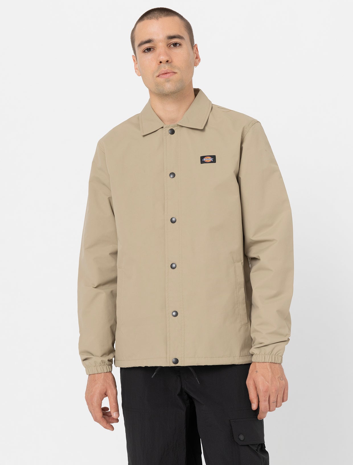 Dickies - Oakport Coach Jacket - Khaki - Headz Up 