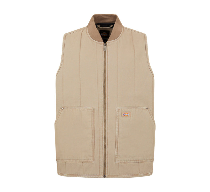 Dickies - Quilted Canvas Vest - Desert Sand - Headz Up 