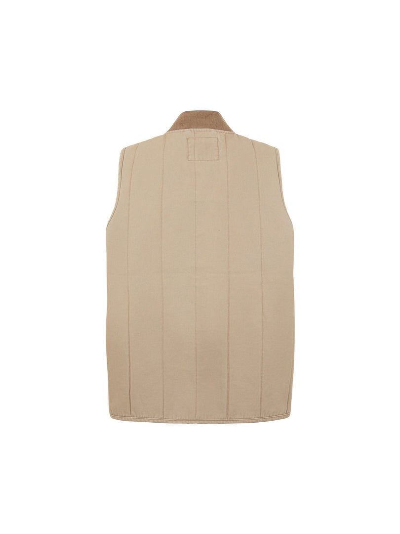 Dickies - Quilted Canvas Vest - Desert Sand - Headz Up 
