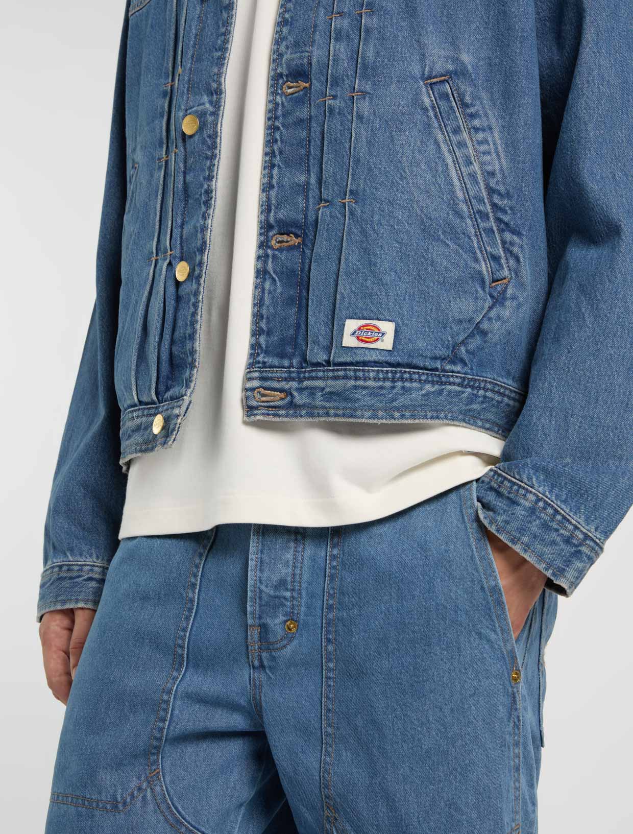 Dickies - Selvedge Pleated Demin Jacket - Archive - Headz Up 