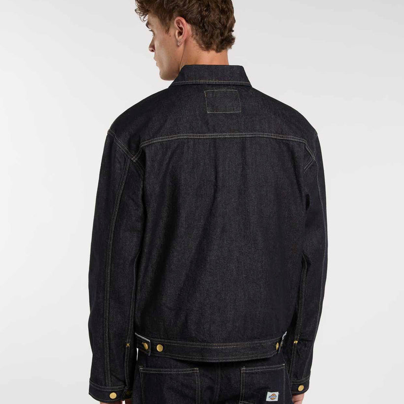 Dickies - Selvedge Pleated Demin Jacket - Rinsed - Headz Up 
