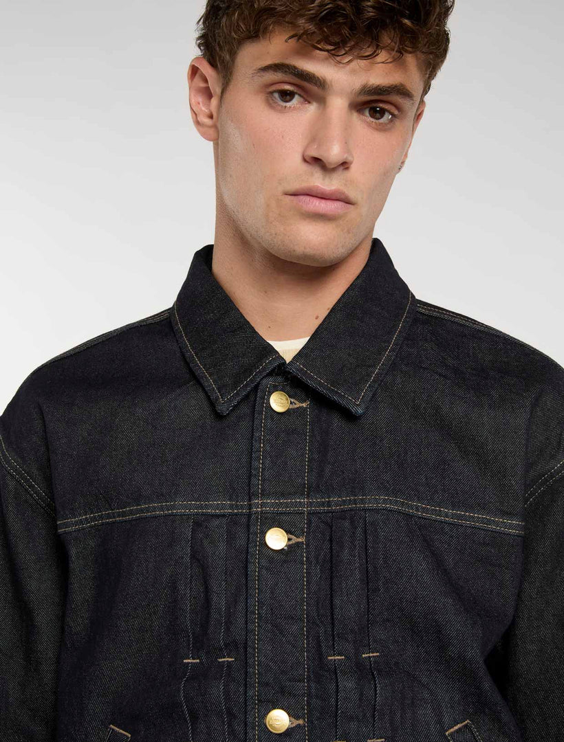 Dickies - Selvedge Pleated Demin Jacket - Rinsed - Headz Up 