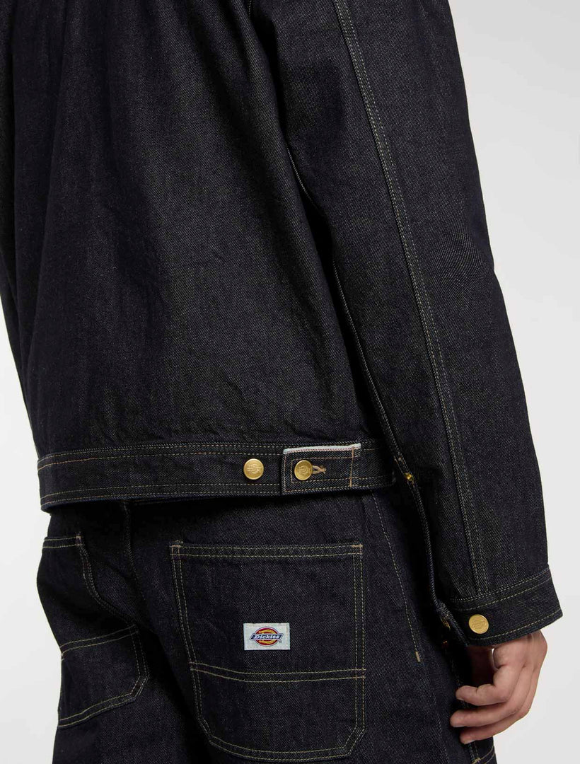 Dickies - Selvedge Pleated Demin Jacket - Rinsed - Headz Up 
