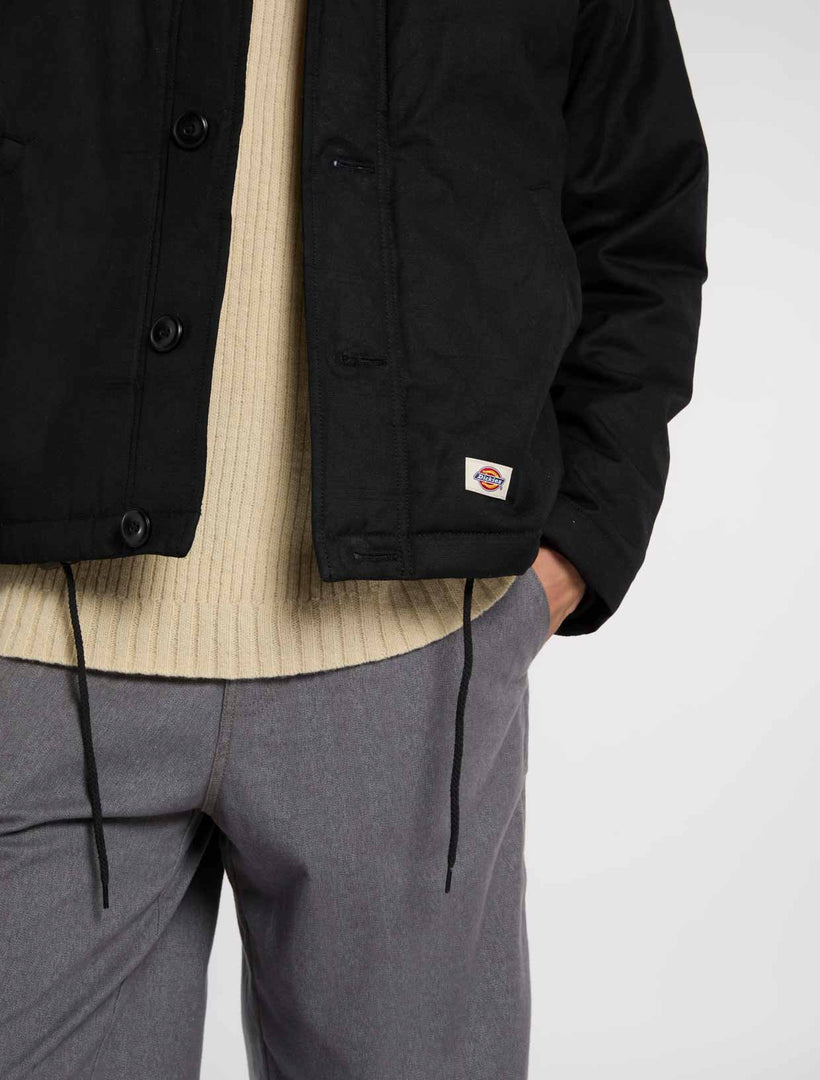 Dickies - Sangrey Waxed Jacket - Black - Headz Up 