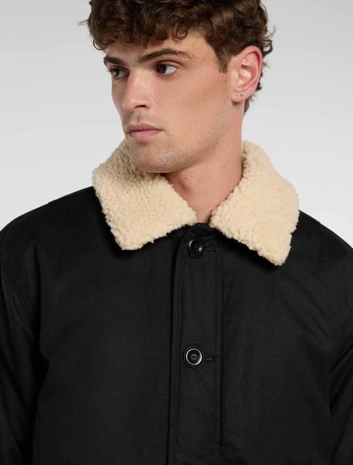 Dickies - Sangrey Waxed Jacket - Black - Headz Up 