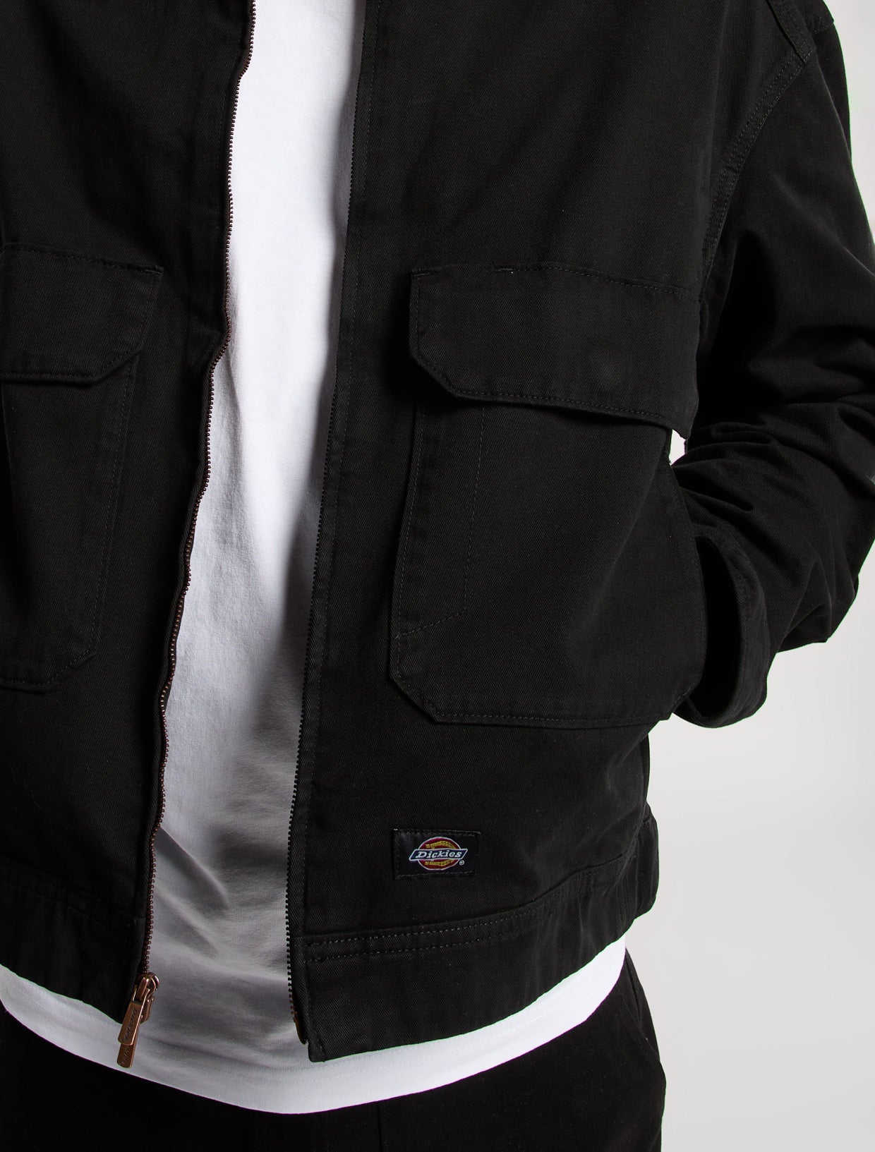 Dickies - Fort Smith Trucker Jacket - Black - Headz Up 