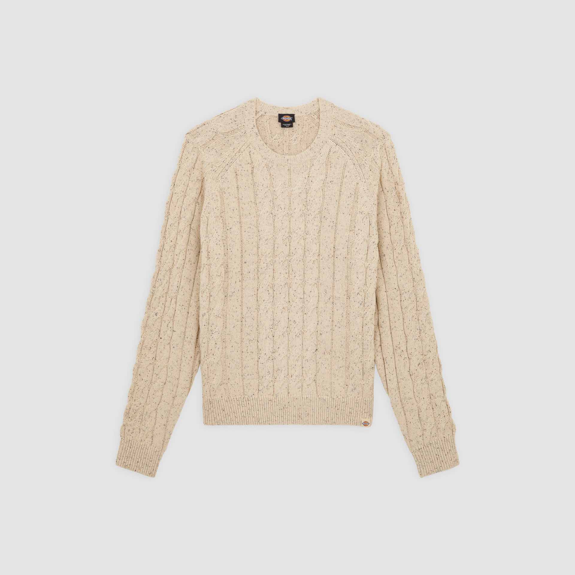 Dickies - Vanleer Cable Sweater - Wood Ash - Headz Up 