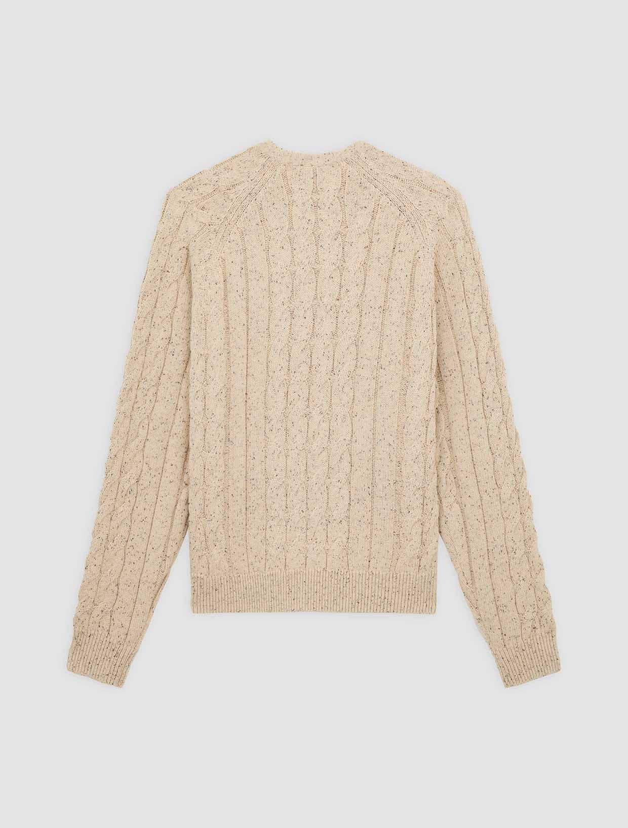 Dickies - Vanleer Cable Sweater - Wood Ash - Headz Up 