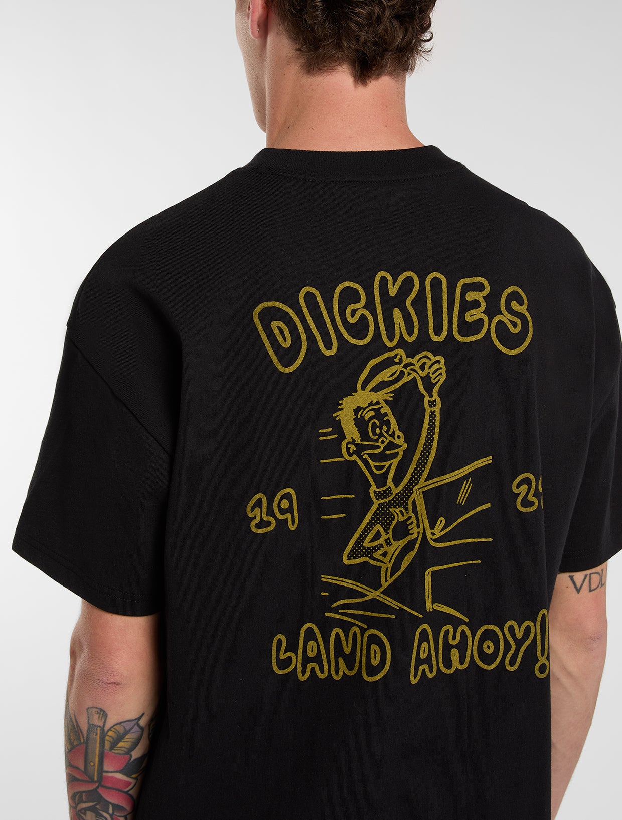 Dickies - Decartuville Tee SS - Black - Headz Up 