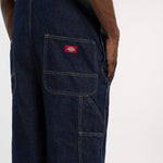 Dickies - Classic Demin Bib Rinsed - Navy - Headz Up 