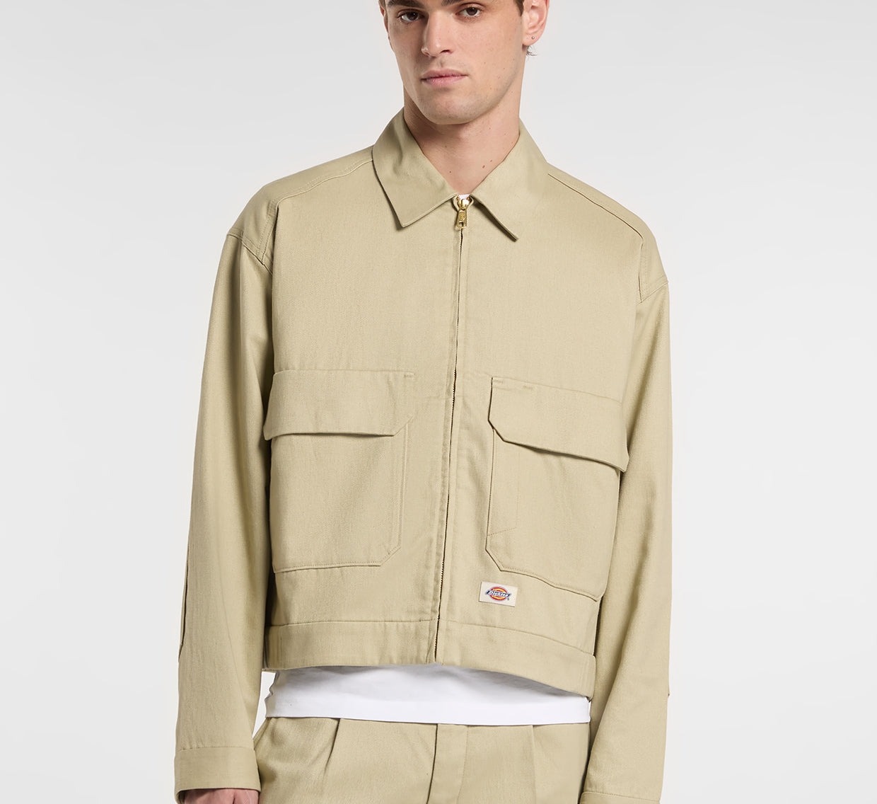 Dickies - Hemp Twill Trucker Jacket - Eucalyptus - Headz Up 