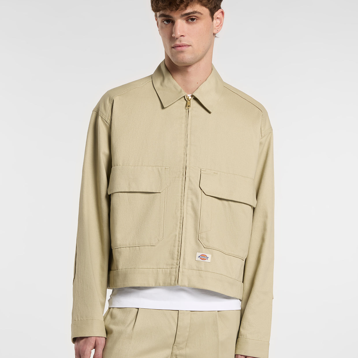 Dickies - Hemp Twill Trucker Jacket - Eucalyptus - Headz Up 