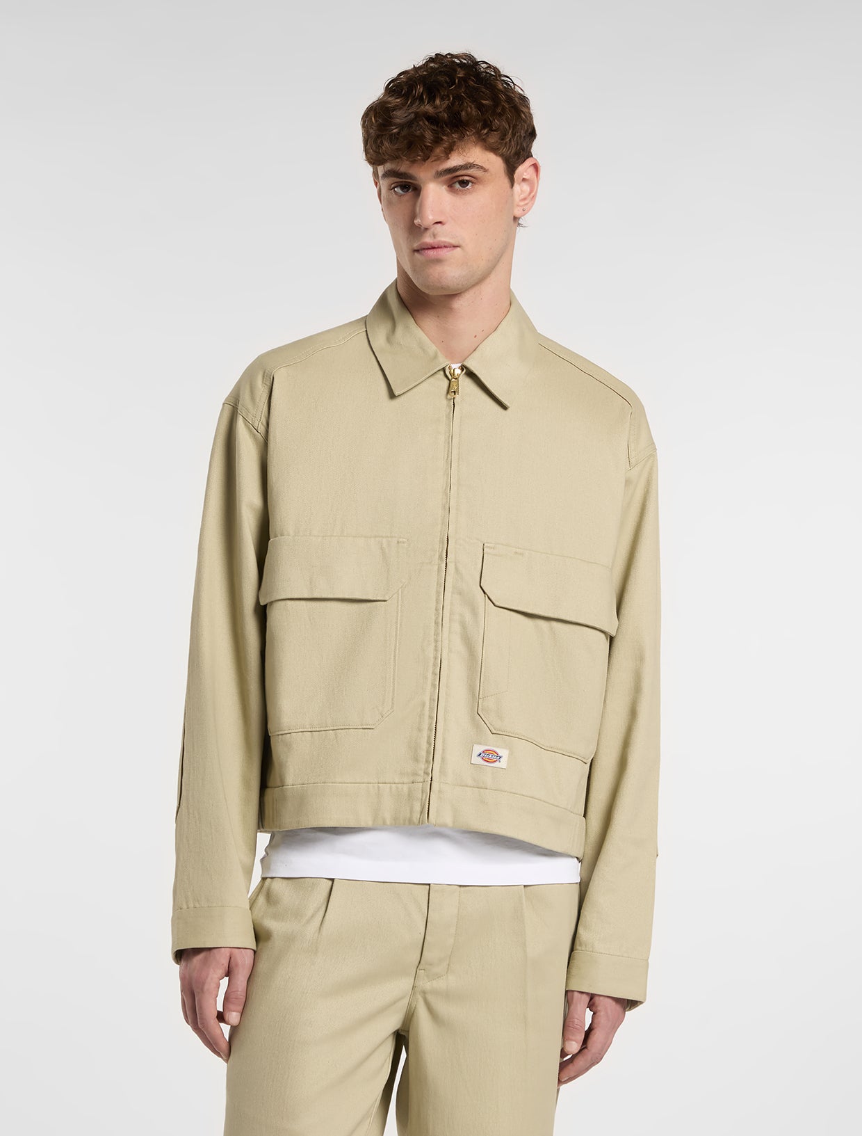 Dickies - Hemp Twill Trucker Jacket - Eucalyptus - Headz Up 