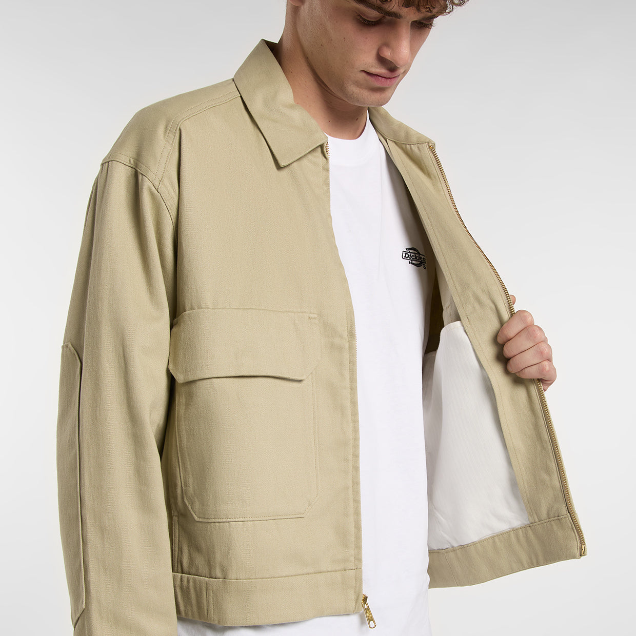 Dickies - Hemp Twill Trucker Jacket - Eucalyptus - Headz Up 