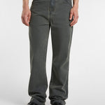 Dickies Houck loose straight canvasbukser i Deep Depths blå tone