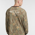 Dickies Bradenton Waffle LS T-shirt i camouflage med langærmet design, blød bomuldskvalitet og afslappet pasform.