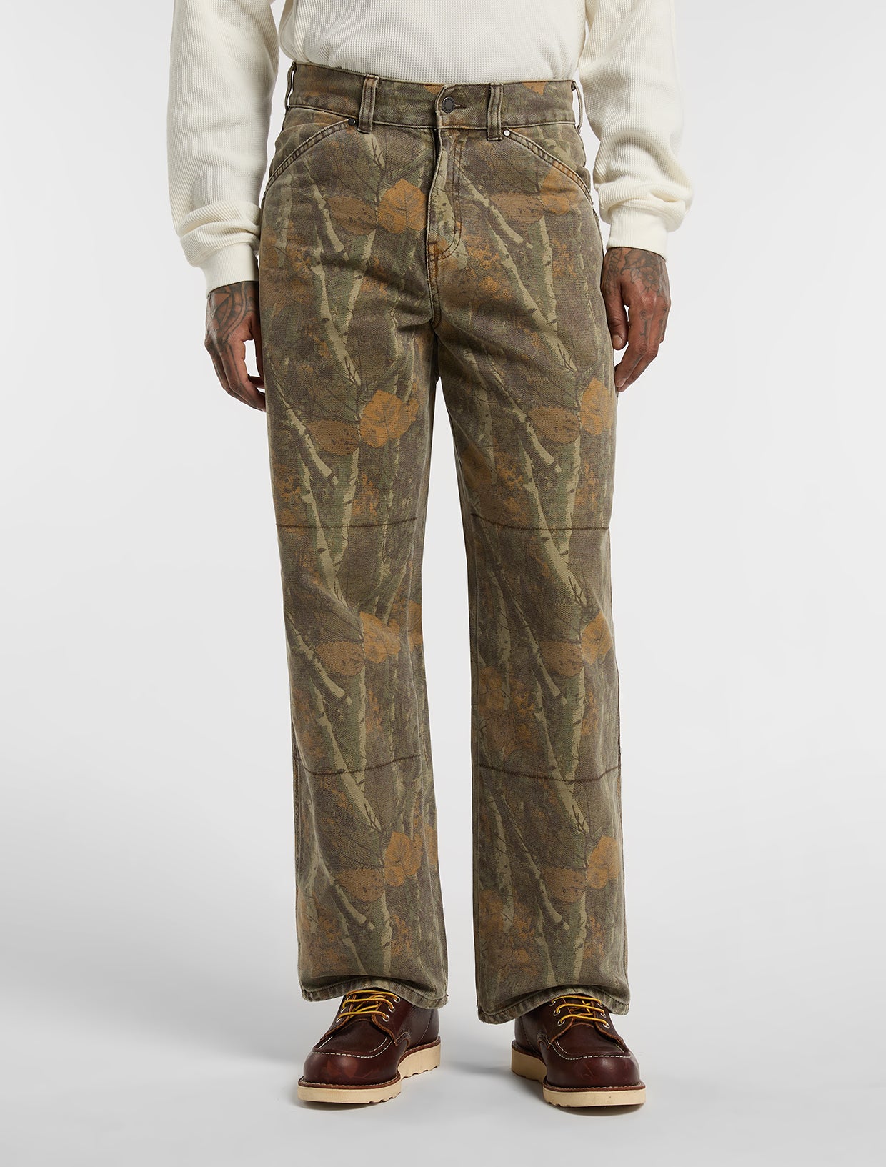 Dickies Houck loose straight camo canvasbukser i camouflageprint