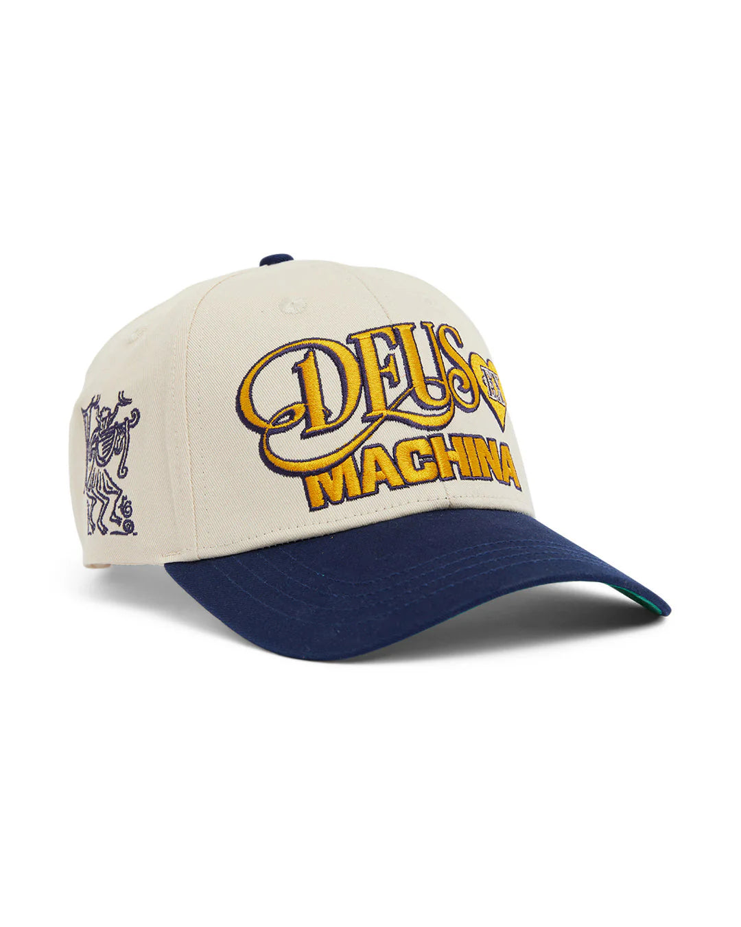 DEUS - NILSSON Baseball Cap - Off White/Navy - Headz Up 
