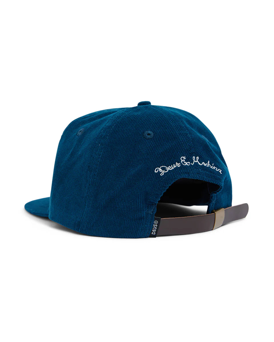 DEUS - LAST RESORT Cord Cap - Moroccan Blue - Headz Up 