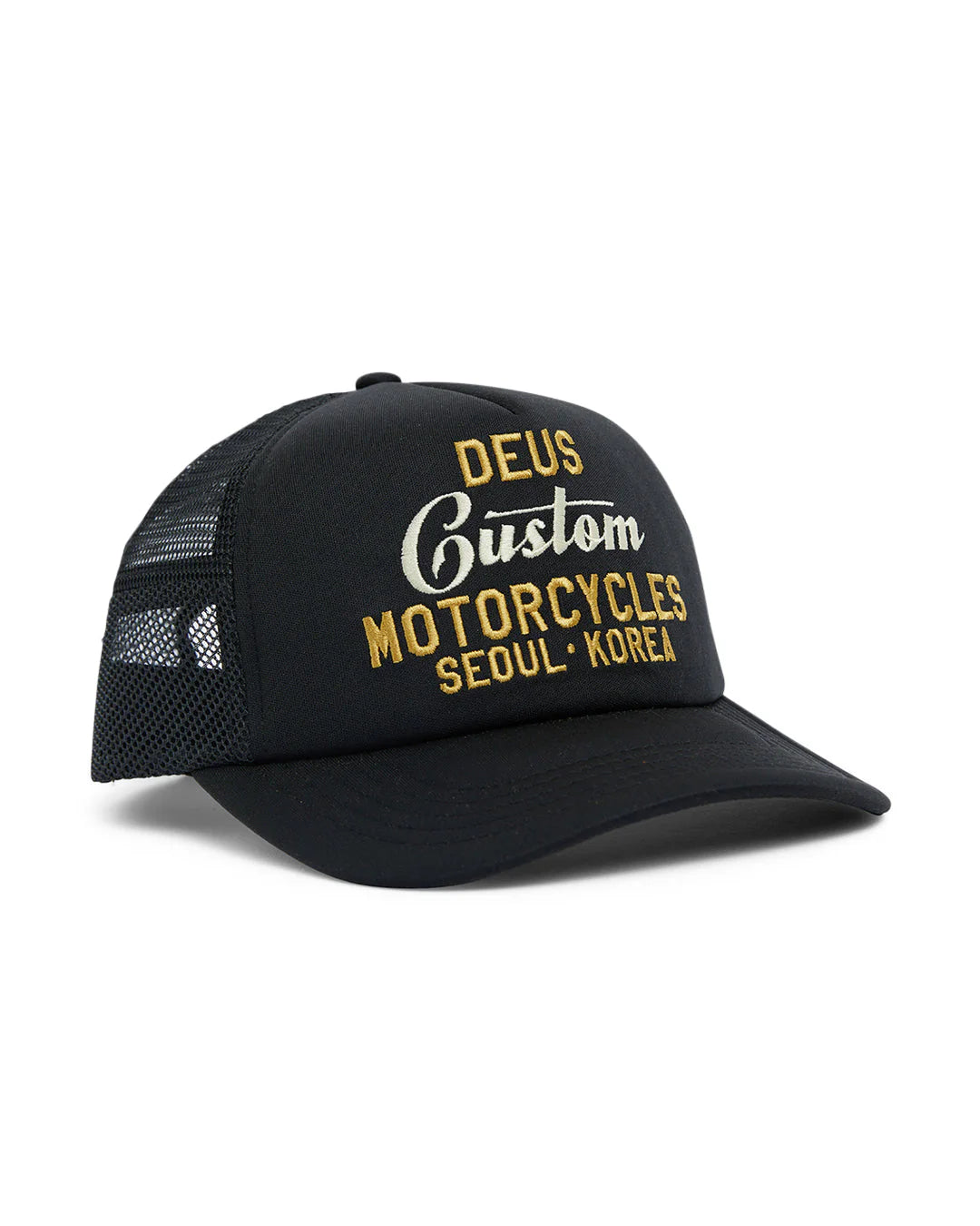 DEUS - KAMLI Trucker Cap - Black - Headz Up 