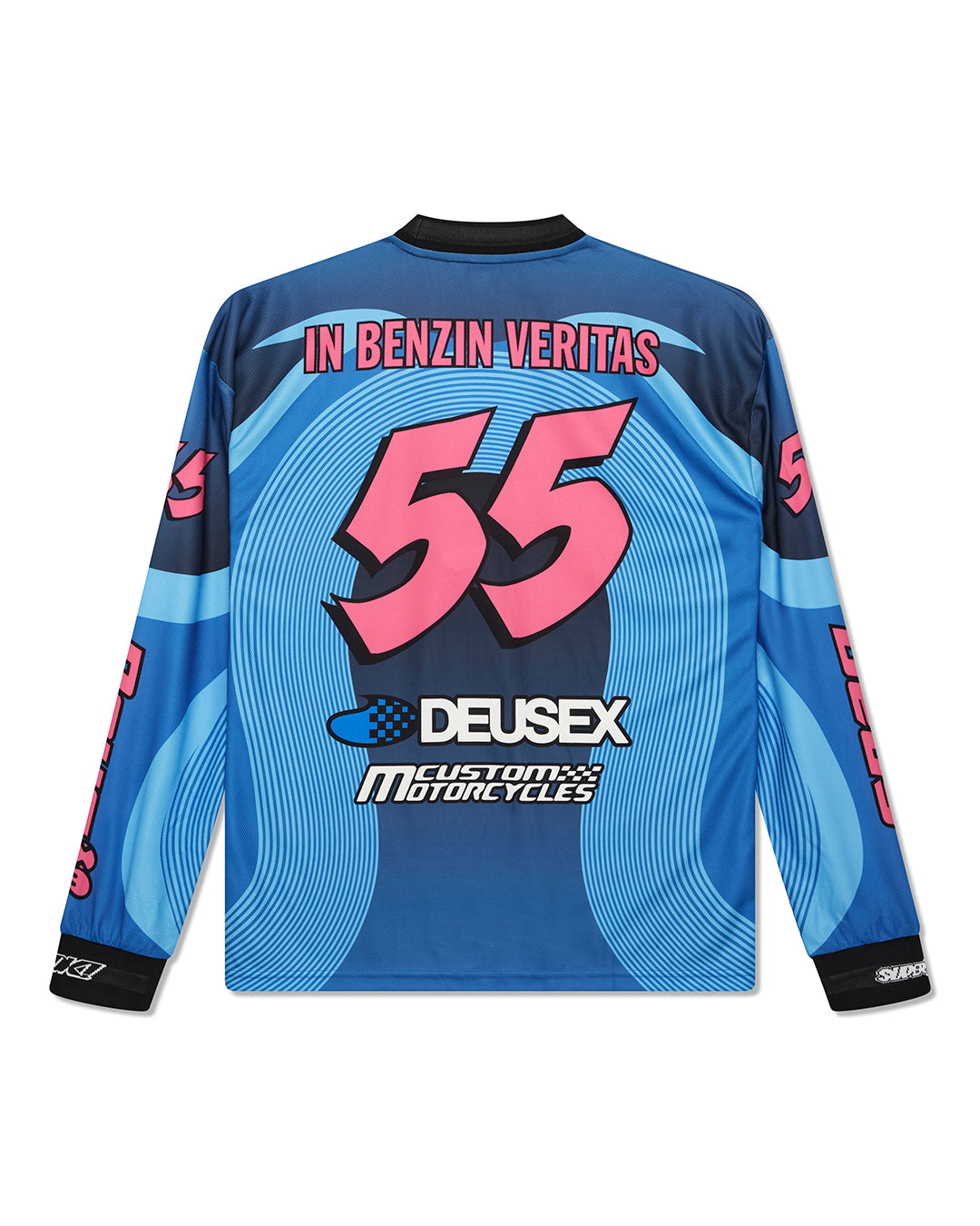 DEUS - Pledge Moto Jersey - Electric Blue - Headz Up 
