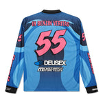 DEUS - Pledge Moto Jersey - Electric Blue - Headz Up 
