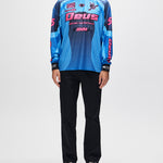 DEUS - Pledge Moto Jersey - Electric Blue - Headz Up 
