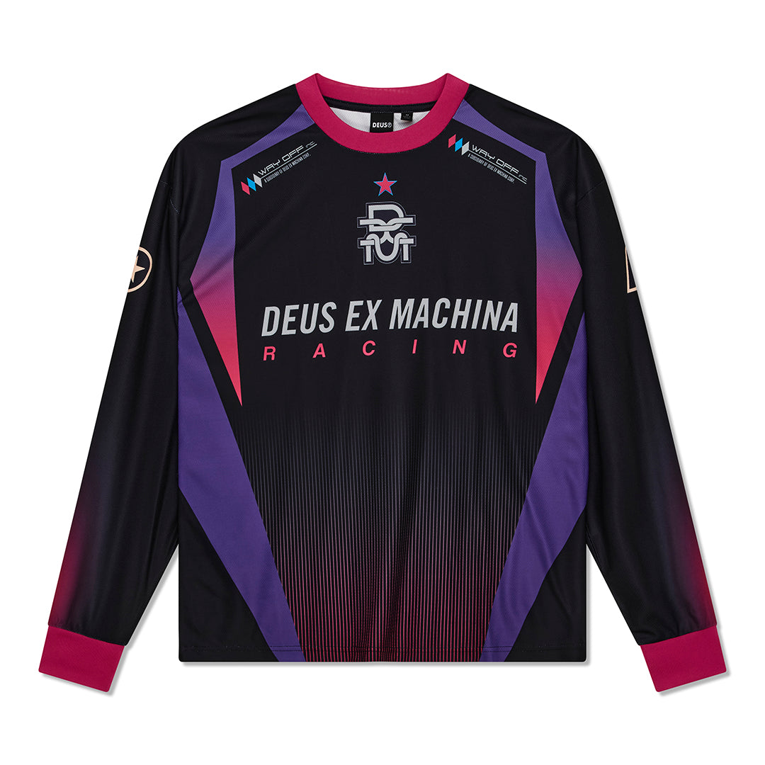 DEUS - Renegade Moto Jersey - Black - Headz Up 
