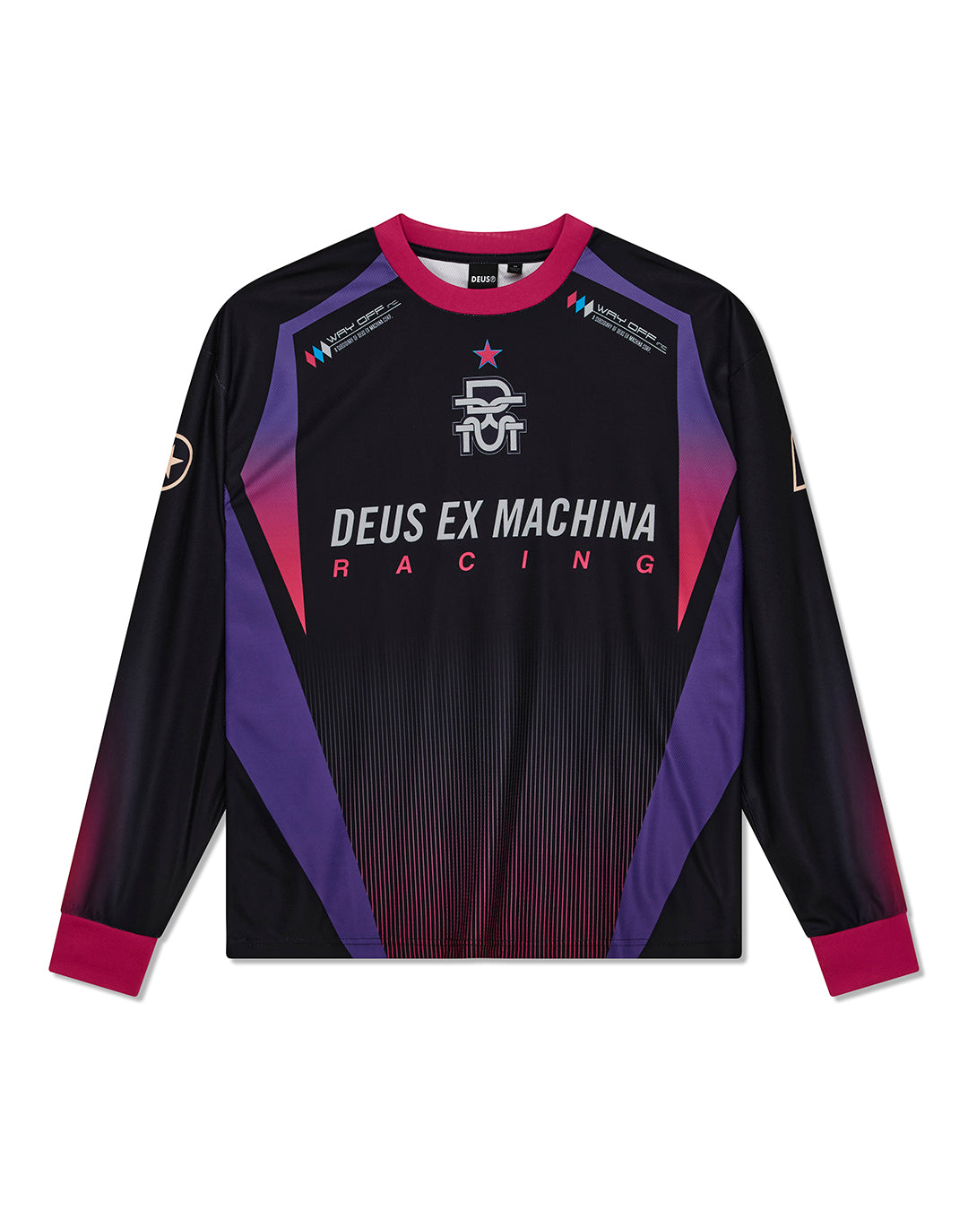 DEUS - Renegade Moto Jersey - Black - Headz Up 