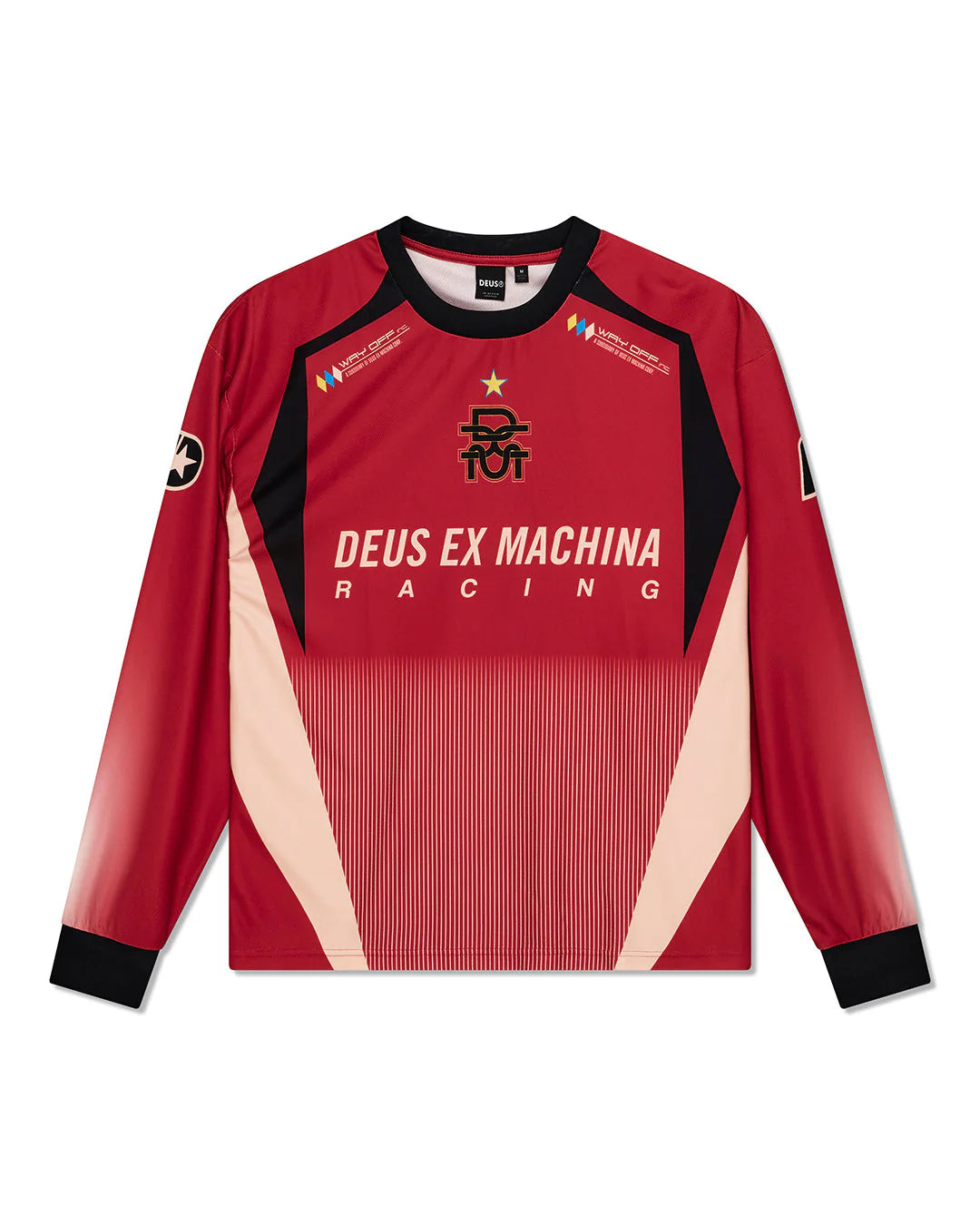 DEUS - Renegade Moto Jersey - Red - Headz Up 