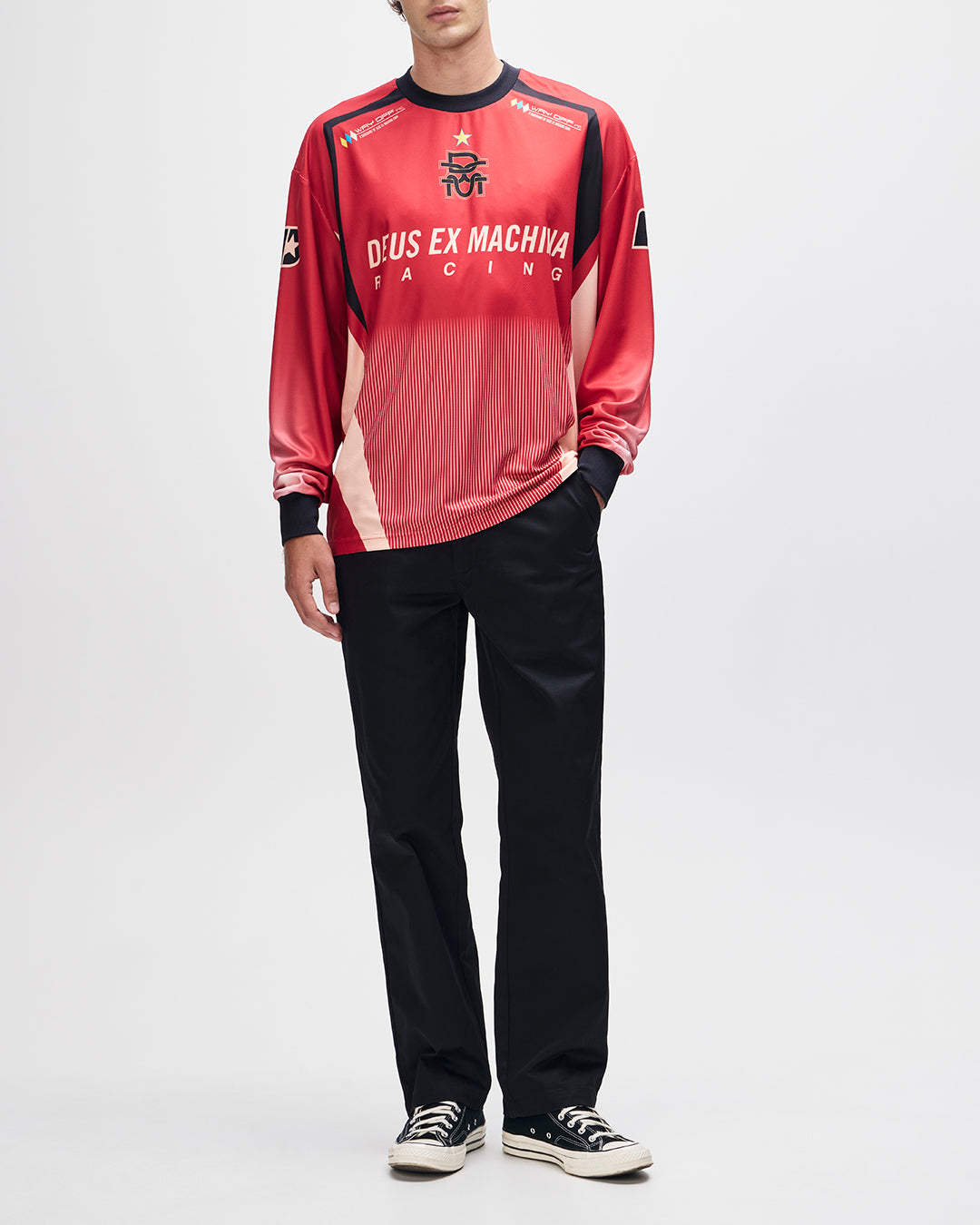 DEUS - Renegade Moto Jersey - Red - Headz Up 