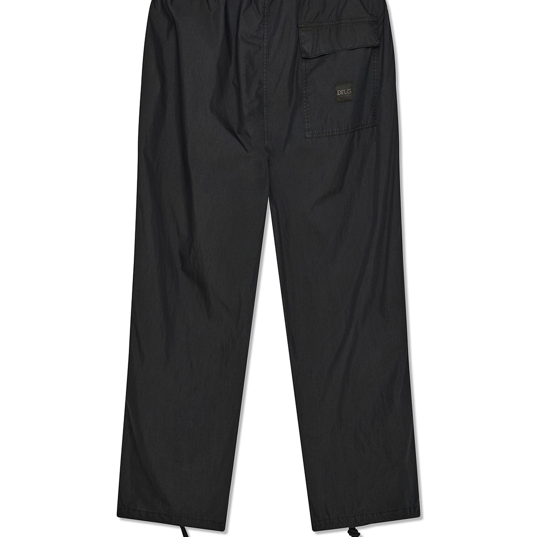 DEUS - Remi Parachute Pant - Black - Headz Up 