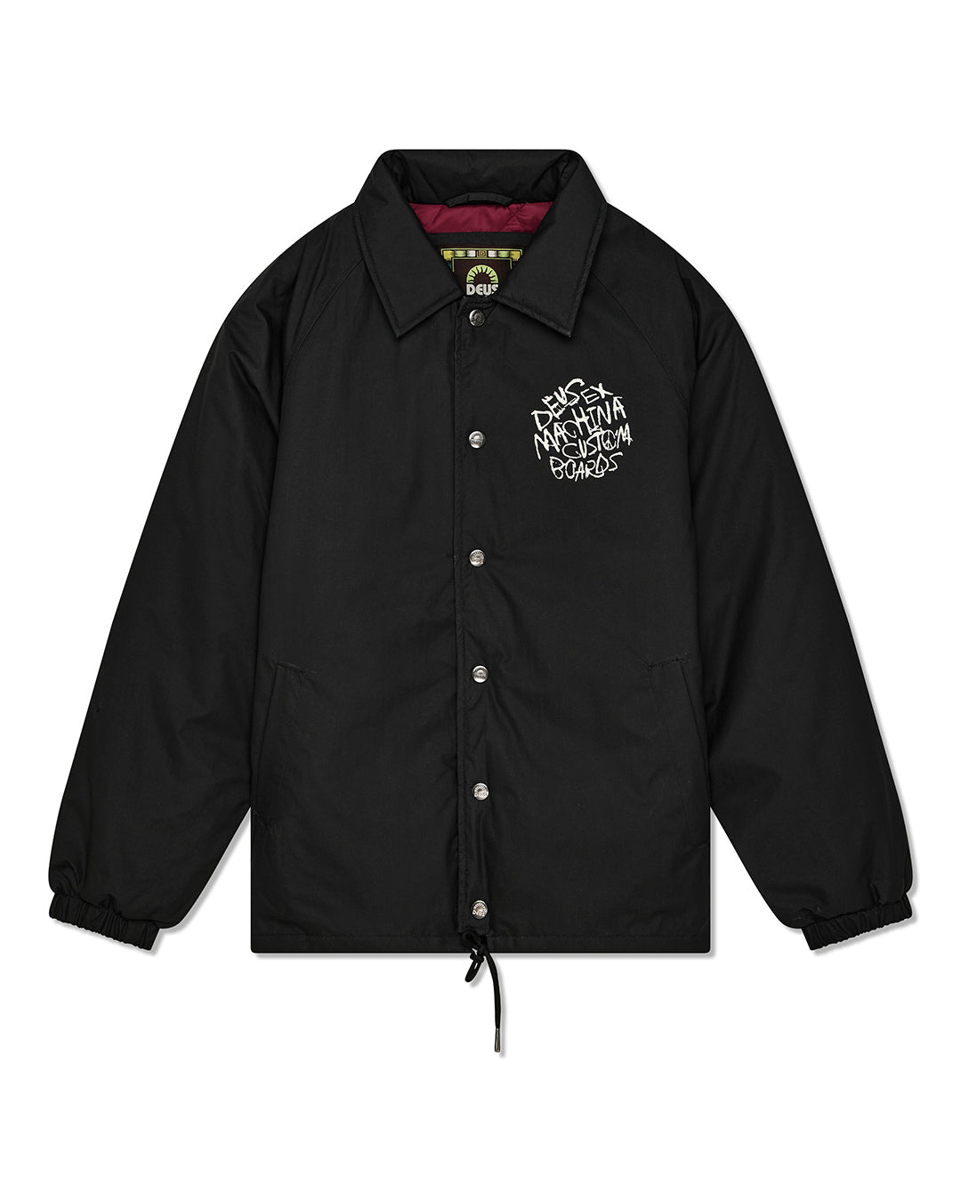 DEUS - Scrawler Coach Jacket - Anthracite - Headz Up 