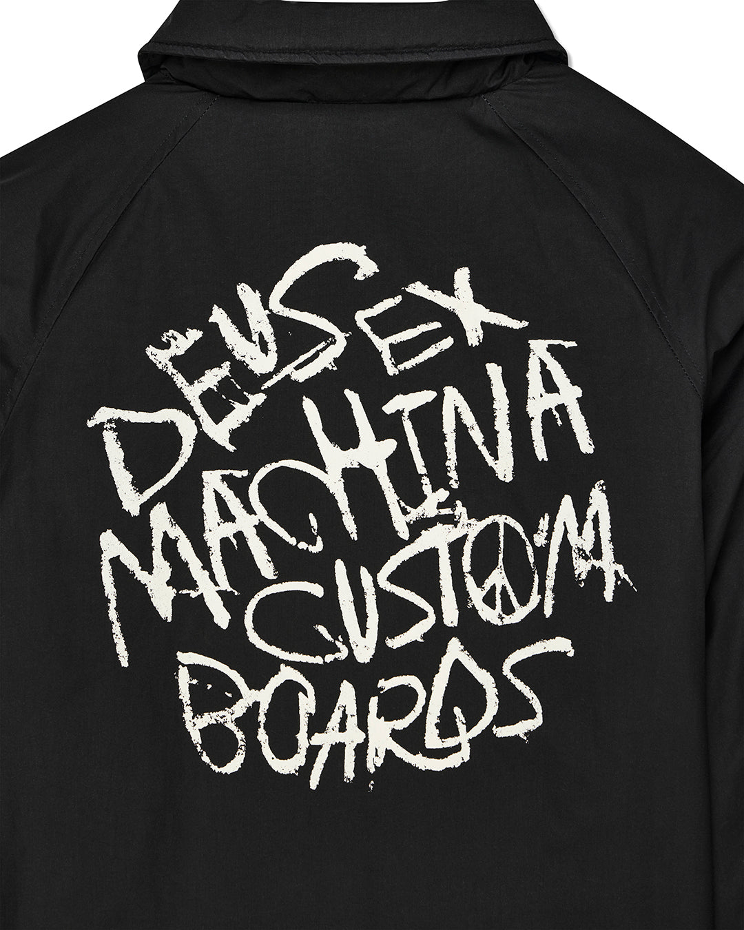 DEUS - Scrawler Coach Jacket - Anthracite - Headz Up 
