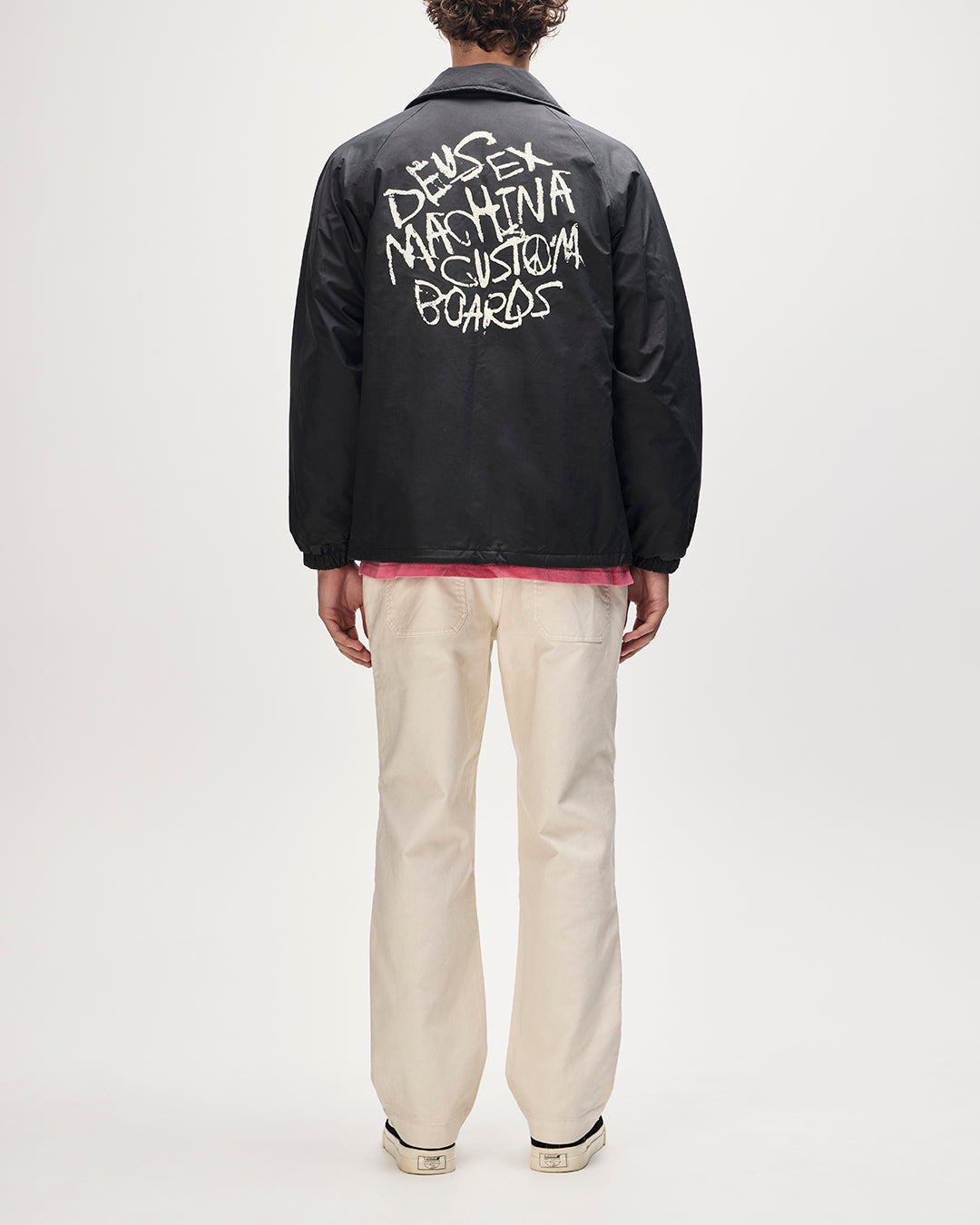 DEUS - Scrawler Coach Jacket - Anthracite - Headz Up 