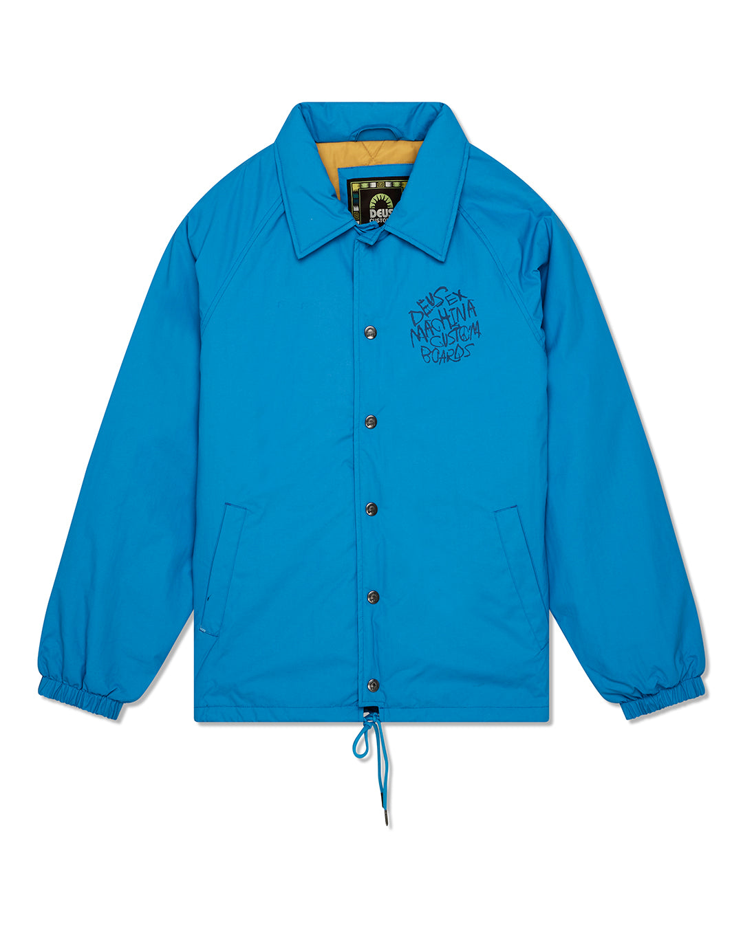 DEUS - Scrawler Coach Jacket - Wave Ride Blue - Headz Up 
