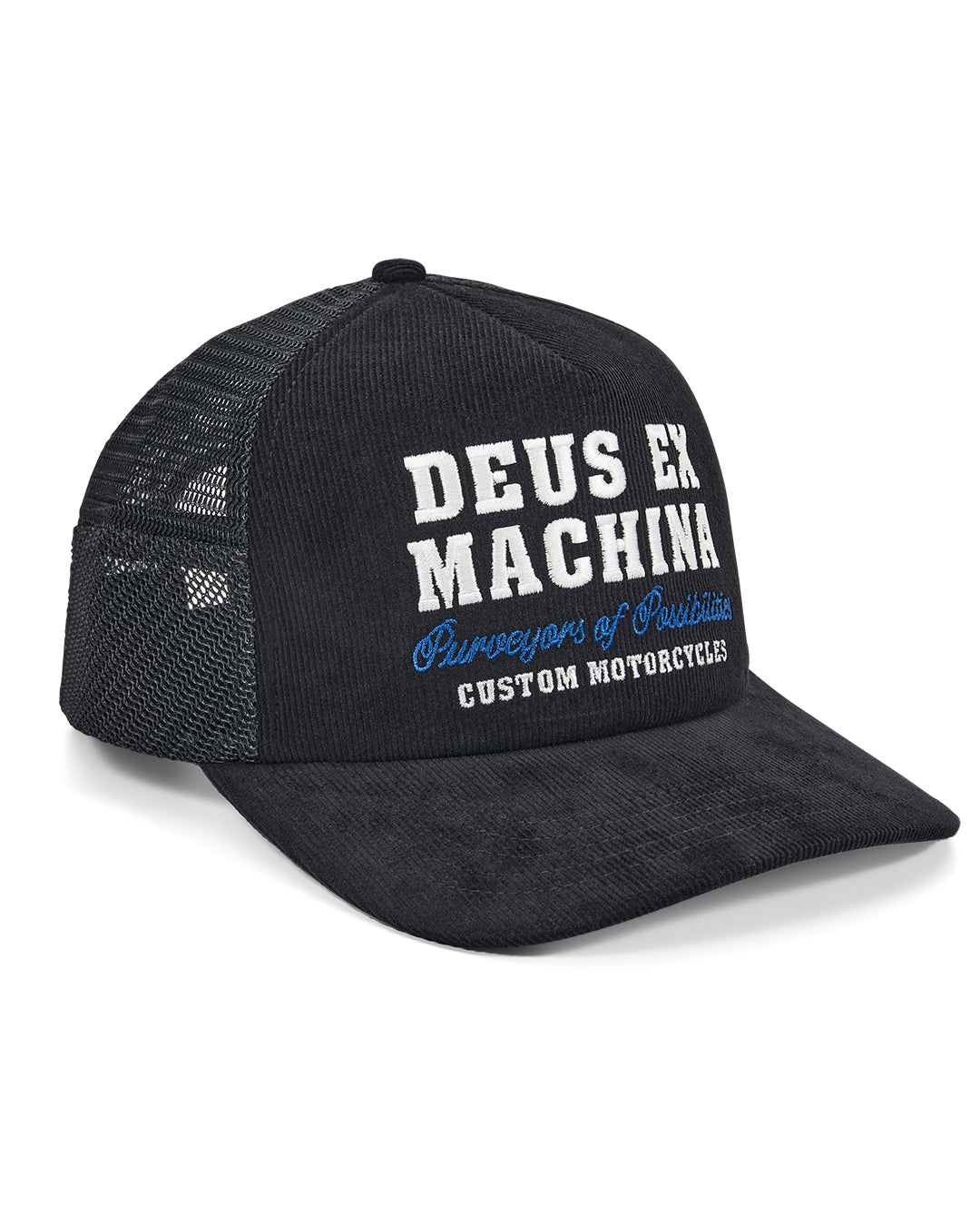 DEUS - Gumshoe Cord Trucker - Black - Headz Up 