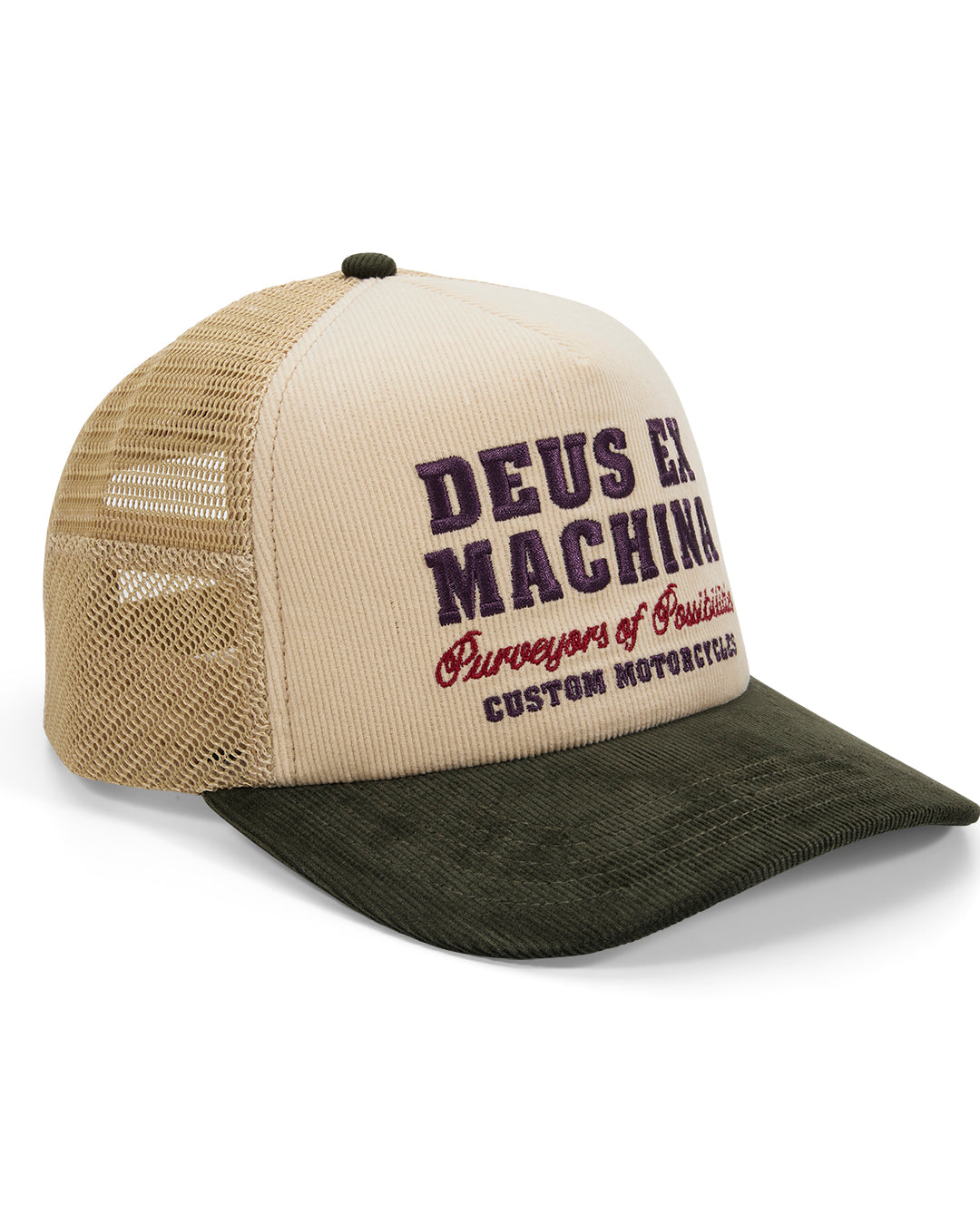 DEUS - Gumshoe Cord Trucker - Cream - Headz Up 