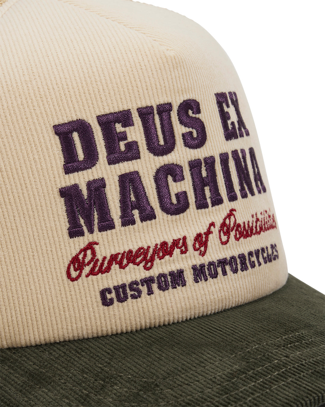 DEUS - Gumshoe Cord Trucker - Cream - Headz Up 
