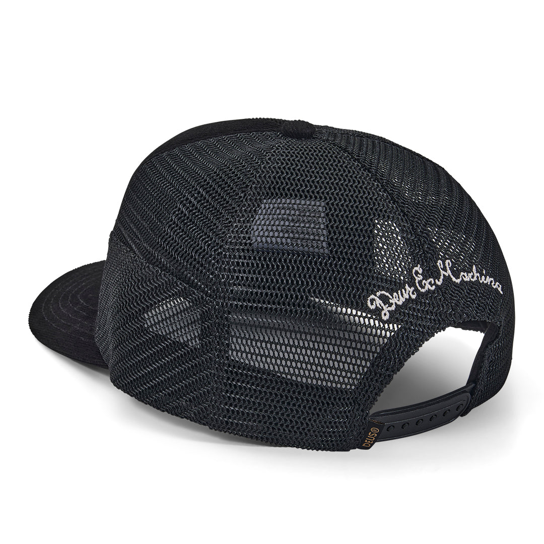 DEUS - Pill Cord Trucker - Black - Headz Up 