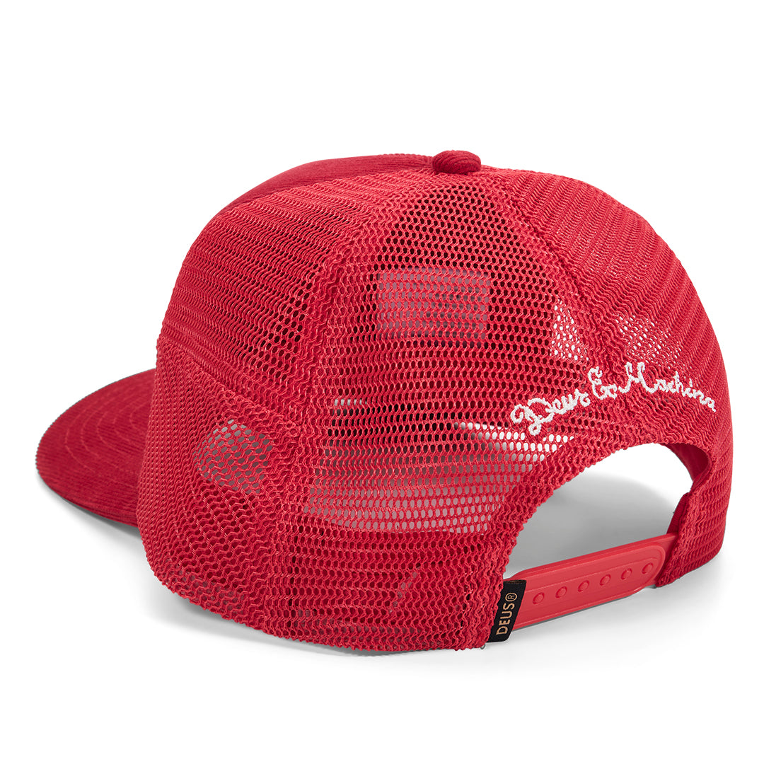 DEUS - Pill Cord Trucker - Ribbon Red - Headz Up 