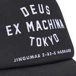 DEUS - Harajuku Address Trucker - Black - Headz Up 