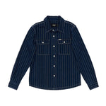 DEUS - Vacay Stripe Denim Shirt - Indigo - Headz Up 