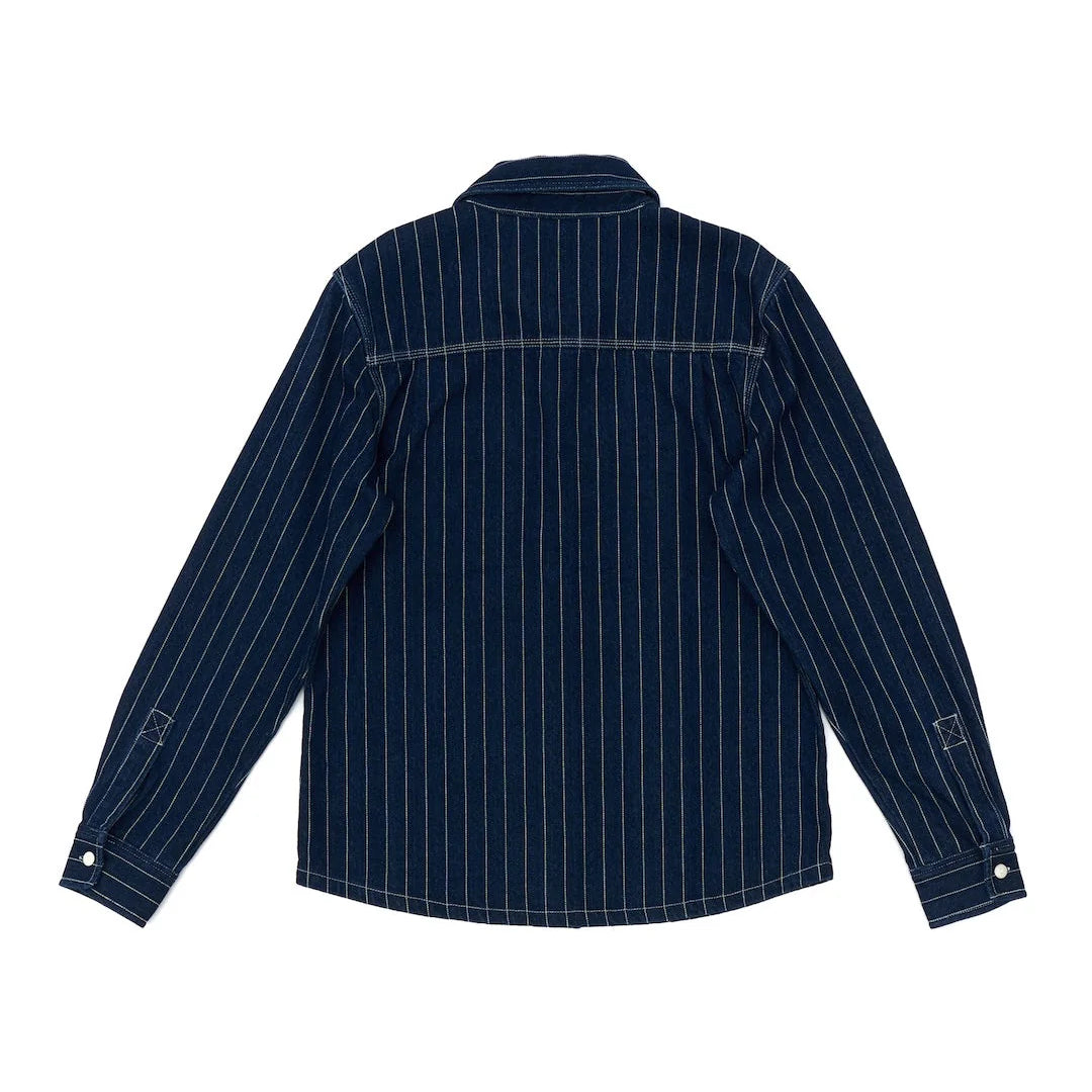DEUS - Vacay Stripe Denim Shirt - Indigo - Headz Up 