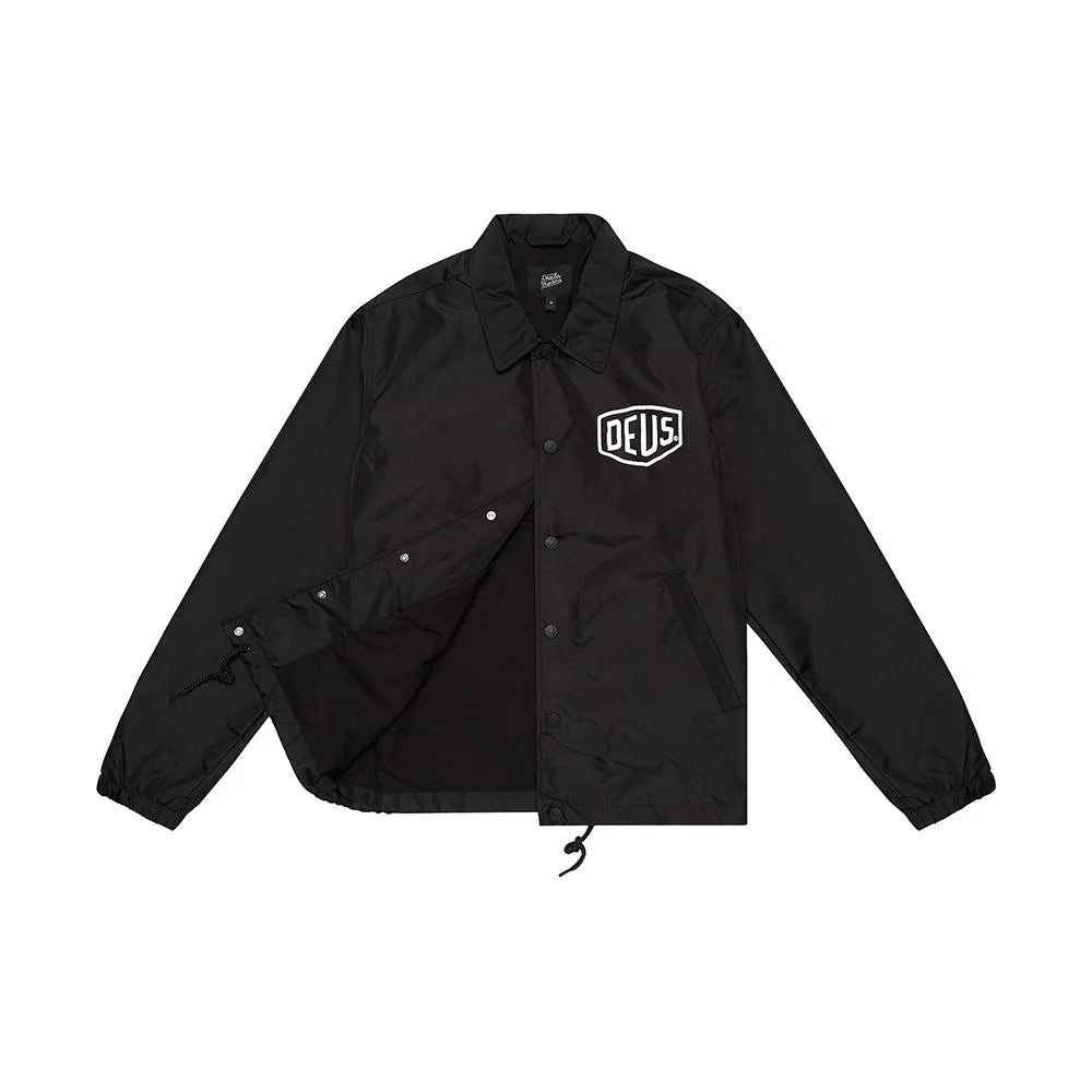 DEUS - Harajuku Coach - Black - Headz Up 