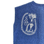 PAS DE MER - Doily Vest - Blue - Headz Up 