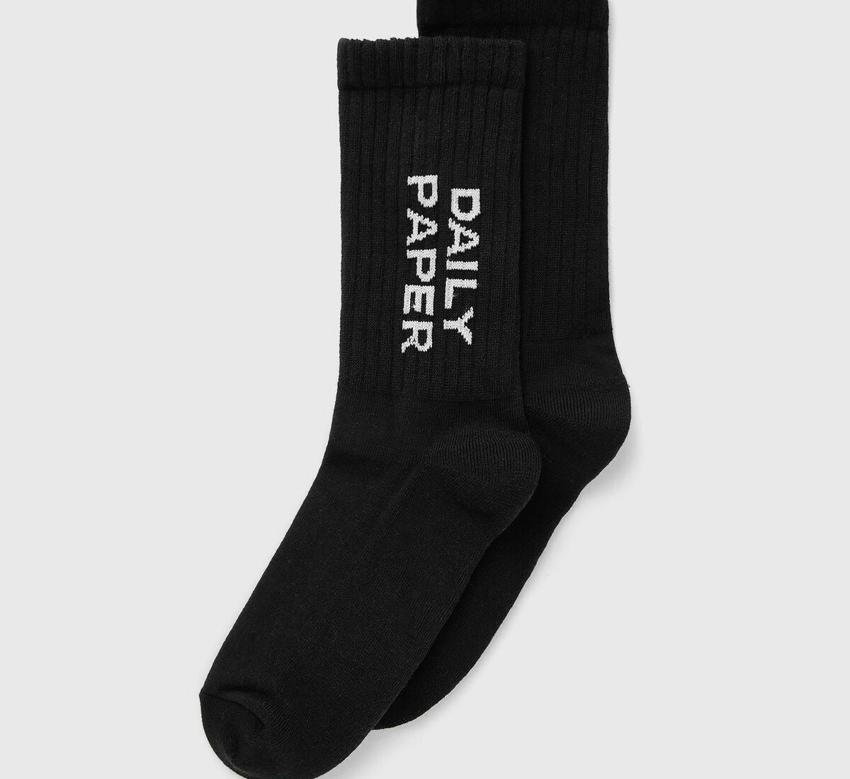 DAILY PAPER - Logotype socks - Black OS - Headz Up 