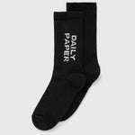 DAILY PAPER - Logotype socks - Black OS - Headz Up 